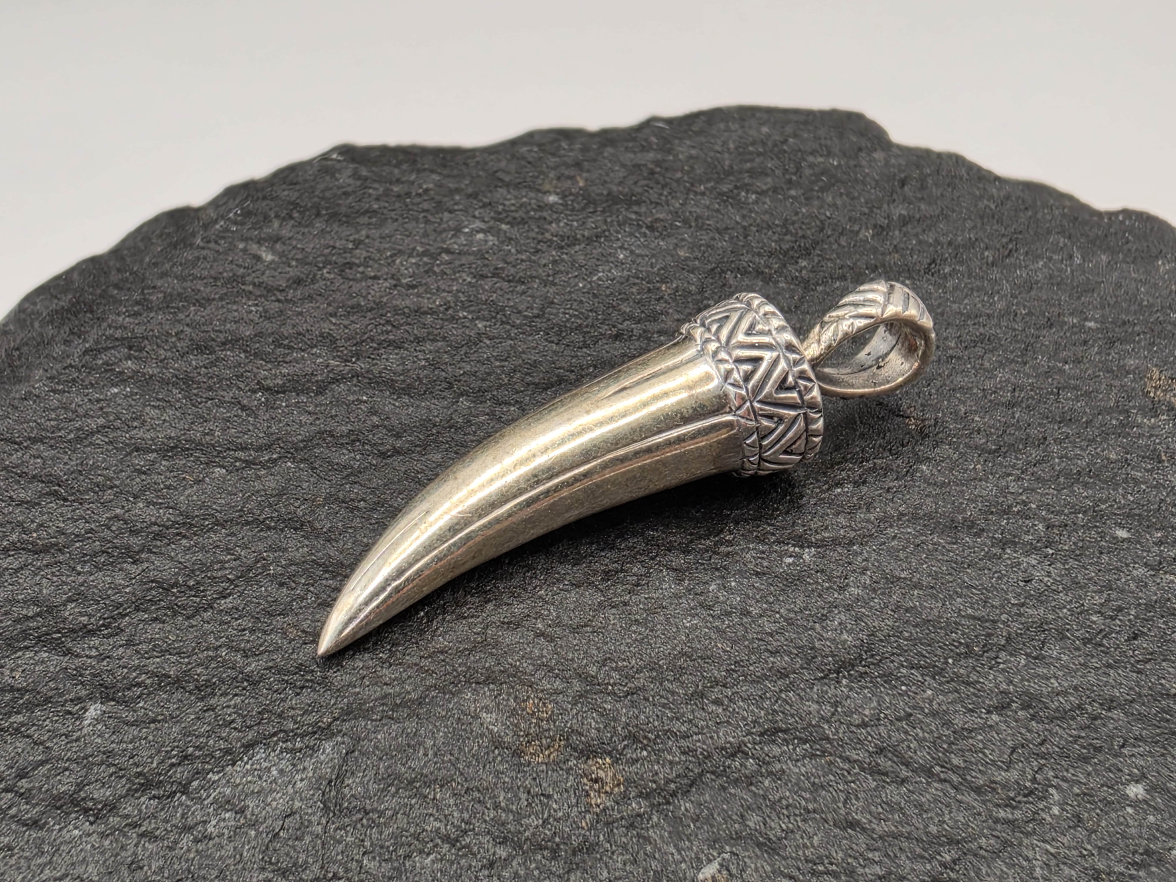 Sterling Silver Claw Pendant