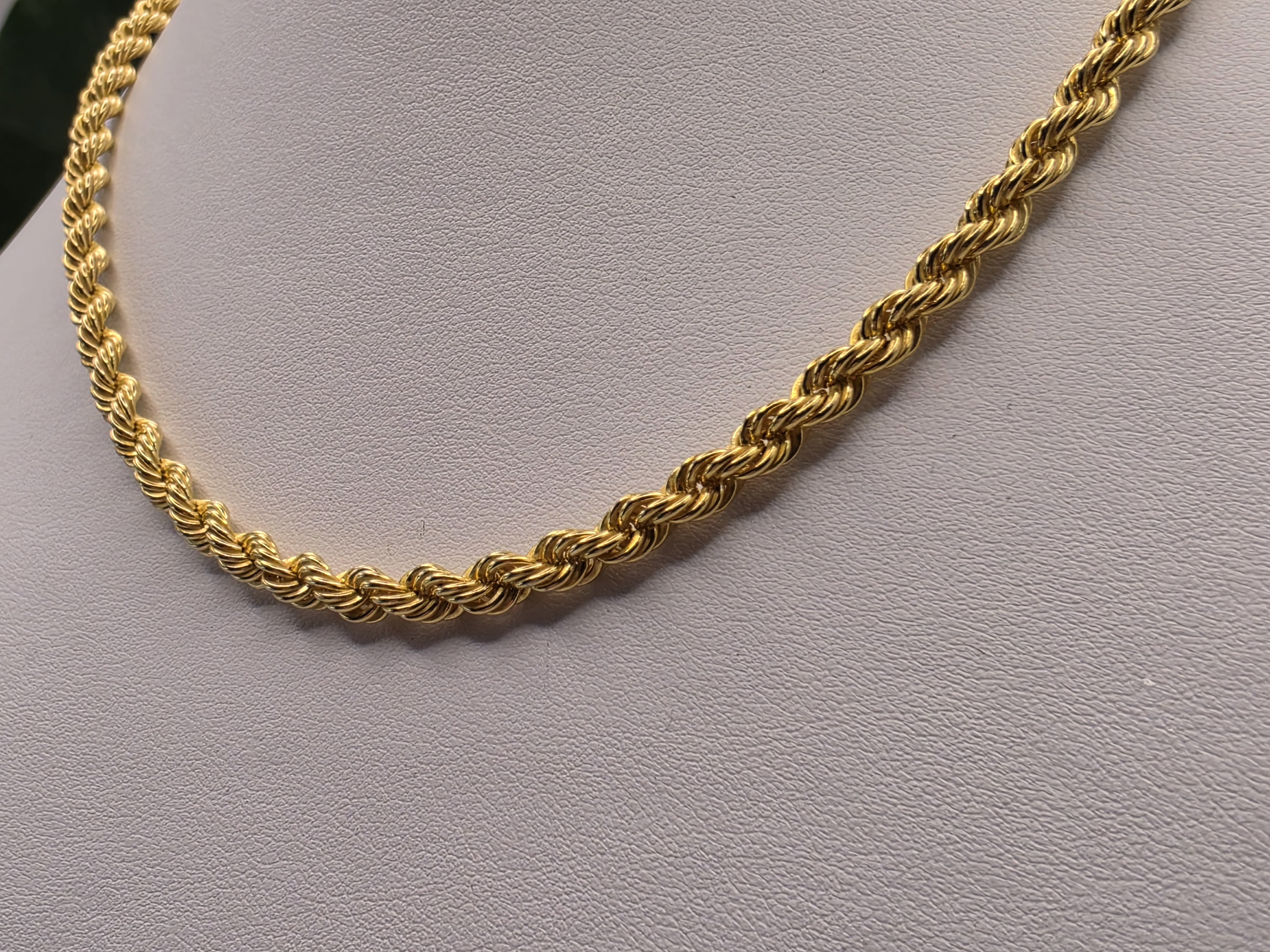 925 Sterling Silver Rope Chain Necklace