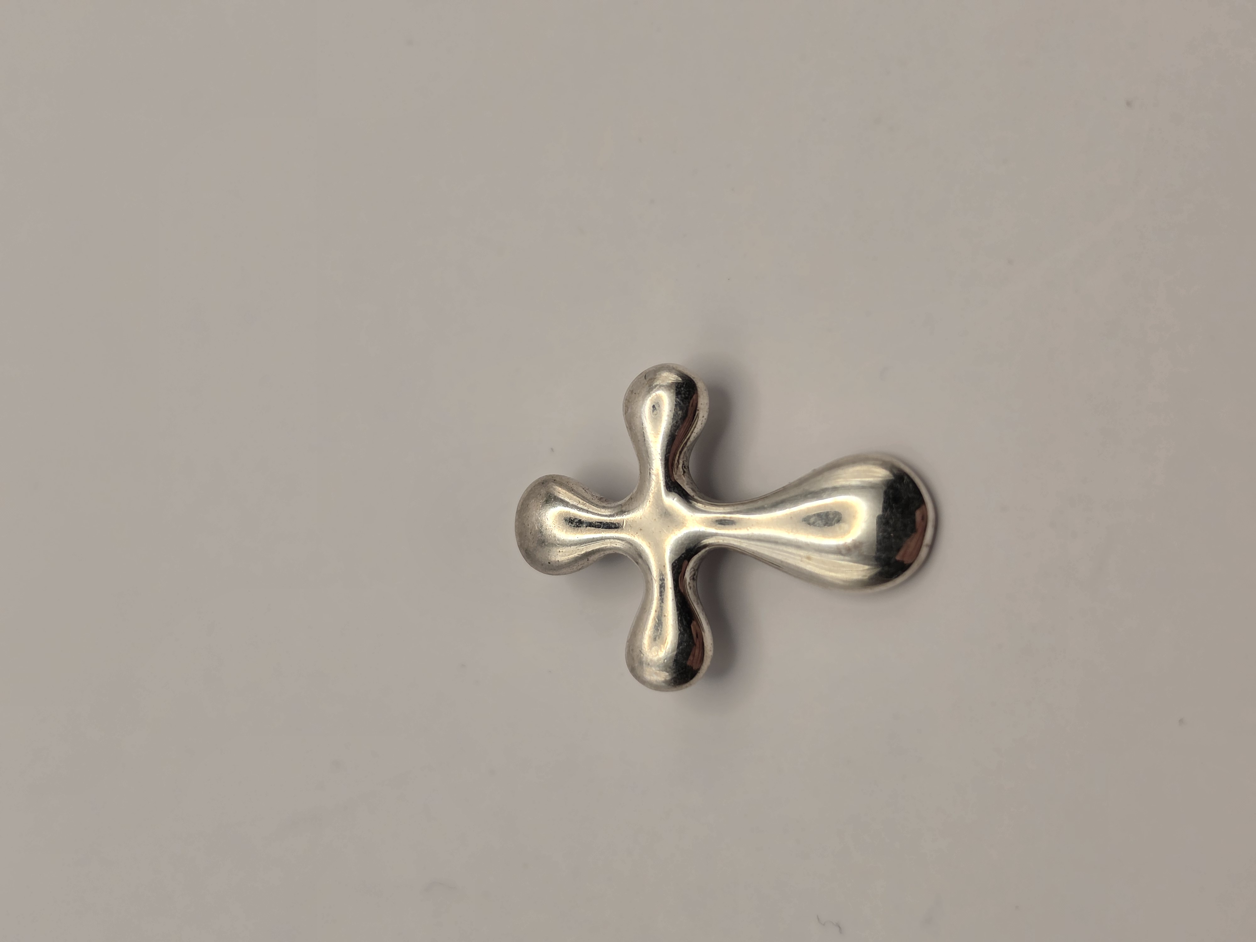 Sterling Silver Plain Cross Pendant