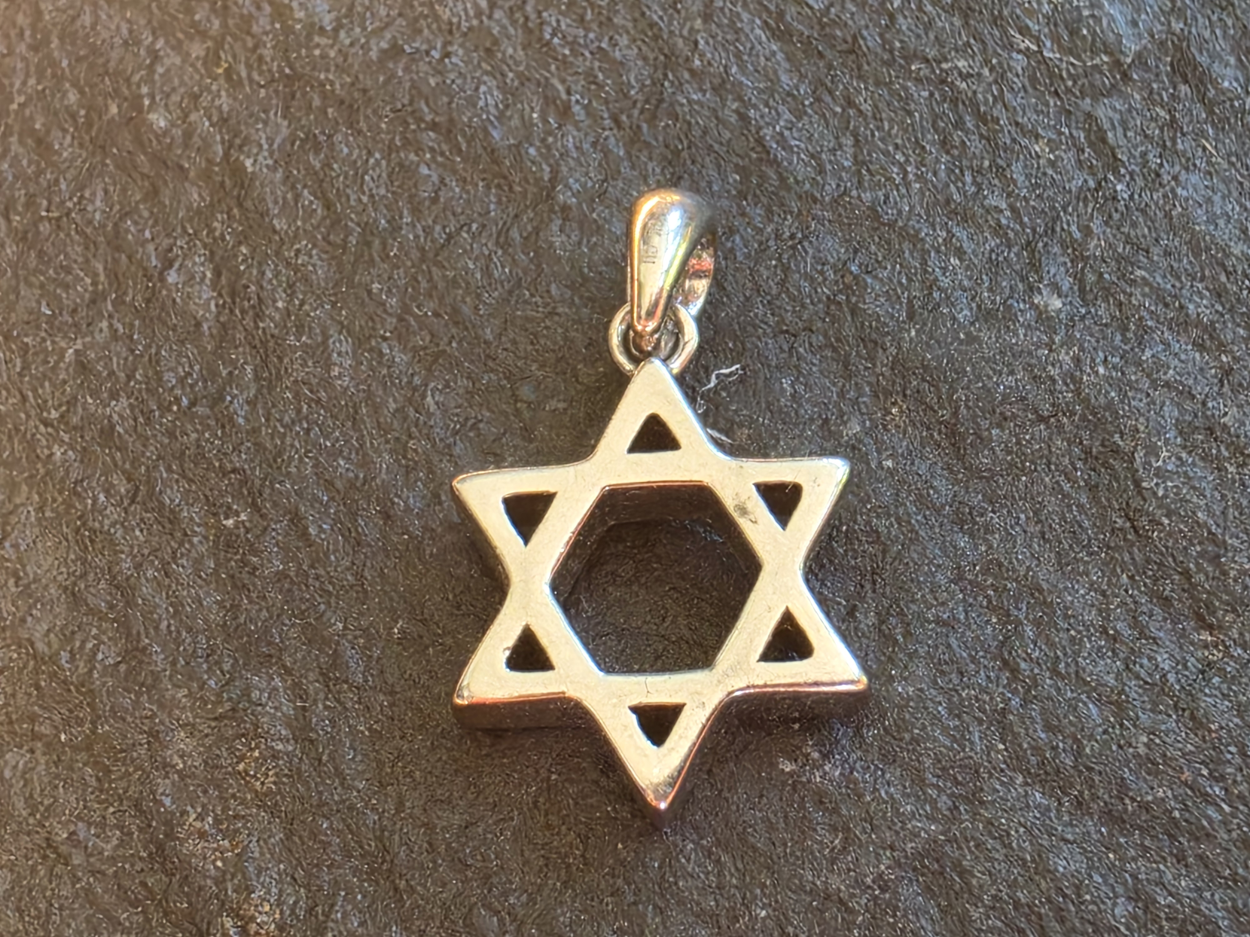 Sterling Silver Star of David Pendant